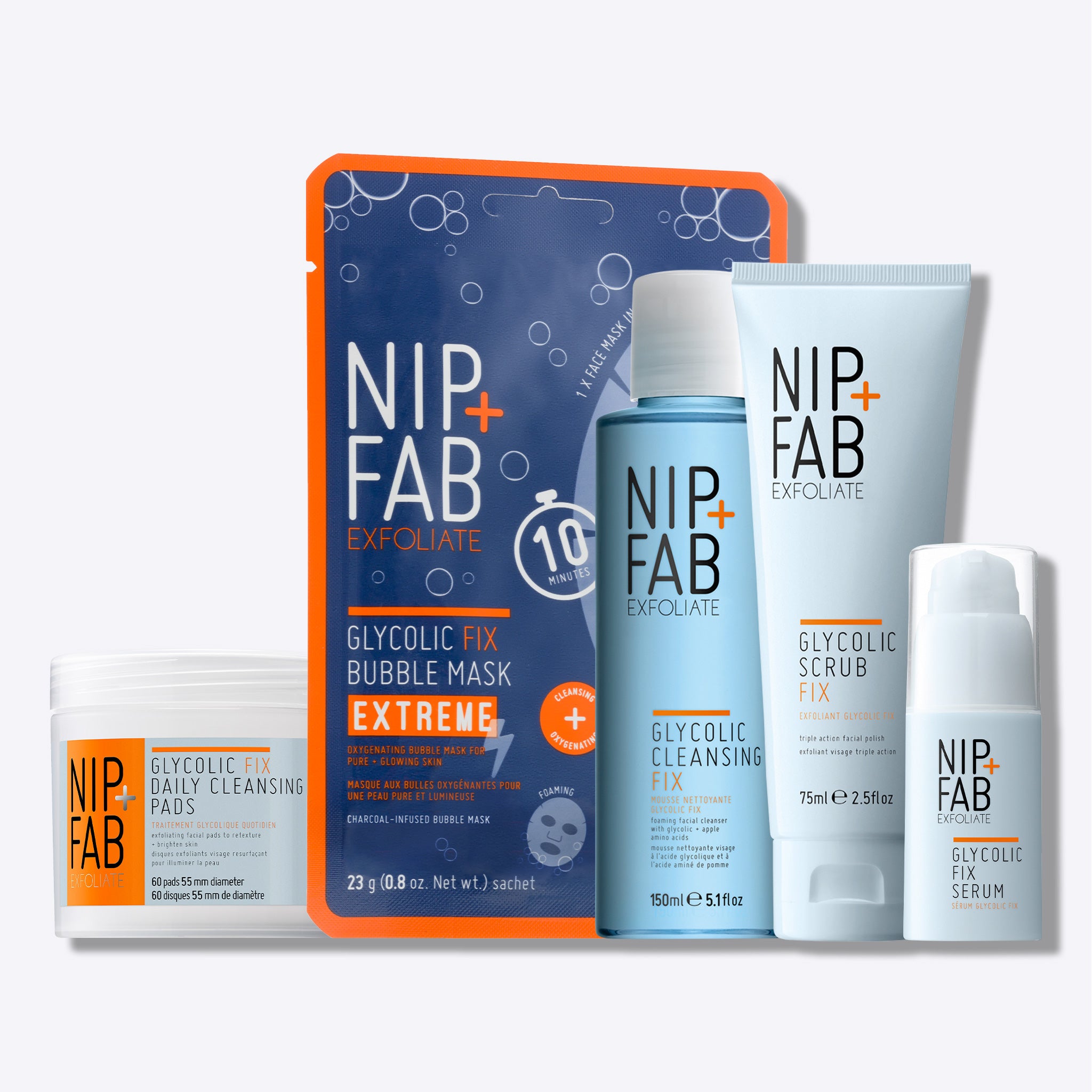 Nip + Fab  How to use Glycolic Fix Regime Kit